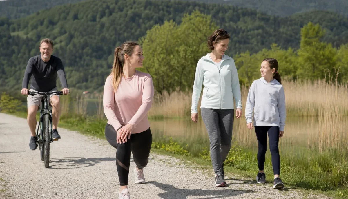 Rekreacija v naravi: gibanje na prostem skozi vse leto
